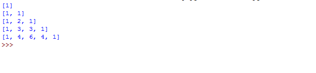 Write a Python function that prints out the first n rows of Pascal's triangle