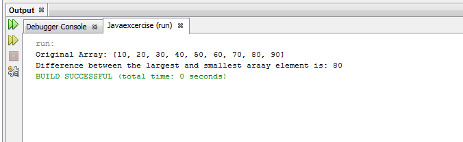 Write a Java program to get the difference between the largest and smallest values in an array of integers