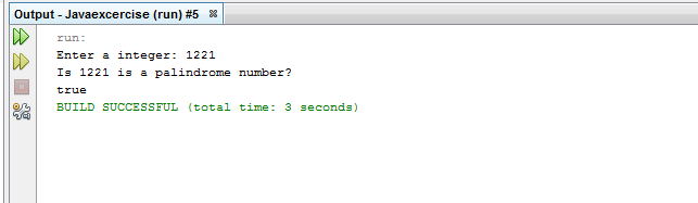 Write a Java program to check if a positive number is a palindrome or not