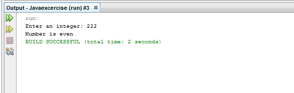 Write a Java method to find number is even number or not